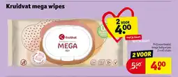 Kruidvat Kruidvat mega wipes aanbieding