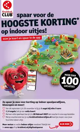 Kruidvat Indoor uitjes aanbieding