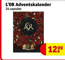Kruidvat L'OR Adventskalender aanbieding