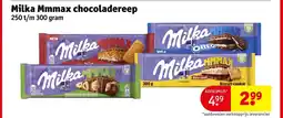 Kruidvat Milka Mmmax chocoladereep aanbieding