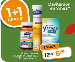 Trekpleister Davitamon en Ymea** aanbieding