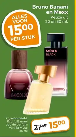 Trekpleister Bruno Banani en Mexx aanbieding