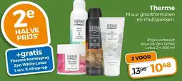 Trekpleister Therme douche Zen White Lotus aanbieding