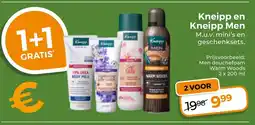 Trekpleister Kneipp en Kneipp Men aanbieding