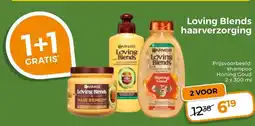 Trekpleister Garnier Loving Blends haarverzorging aanbieding