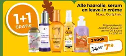 Trekpleister Elvive, Gliss of Andrélon Leave-in crème Oil & Care aanbieding