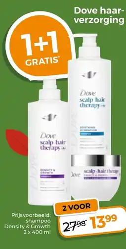 Trekpleister Dove scalp hair therapy aanbieding