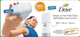 Trekpleister Dove refillable anti-transpirant starterkit aanbieding