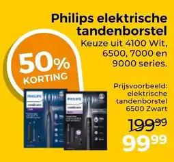 Trekpleister Philips elektrische tandenborstel aanbieding