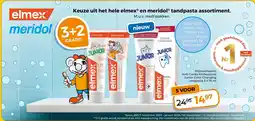Trekpleister elmex meridol junior color changing aanbieding