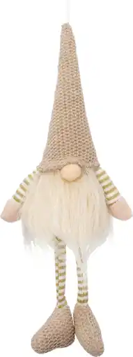 Intratuin Intratuin kerstfiguur gnoom lichtbruin 11 x 6 x 29 cm aanbieding
