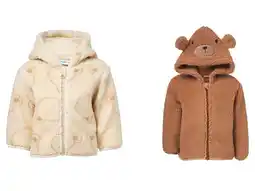 Lidl LUPILU Baby teddy jasje aanbieding