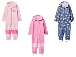 Lidl LUPILU Kinder Modder- en -Buddel-softshelloverall aanbieding