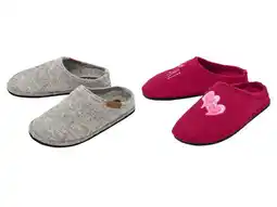 Lidl ESMARA Dames pantoffels van vilt aanbieding