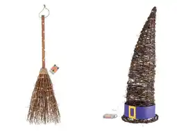 Lidl Halloween LED-heksenbezem of -heksenhoed aanbieding