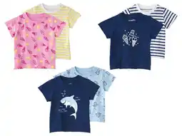 Lidl LUPILU Set van 2 baby T-shirts aanbieding