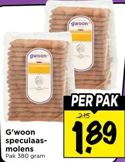 Vomar Voordeelmarkt G'woon speculaas-molens aanbieding