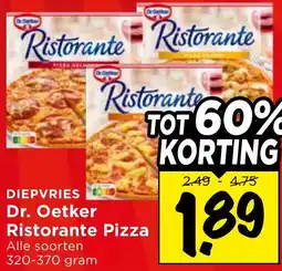 Vomar Voordeelmarkt Dr. Oetker Ristorante Pizza aanbieding