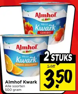 Vomar Voordeelmarkt Almhof Kwark aanbieding
