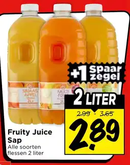 Vomar Voordeelmarkt Fruity Juice Sap aanbieding