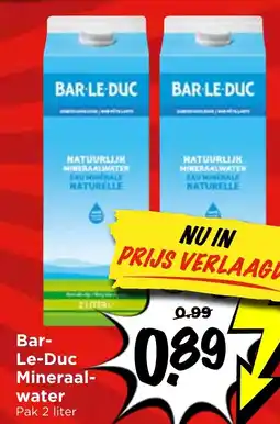 Vomar Voordeelmarkt Bar-Le-Duc Mineraalwater aanbieding