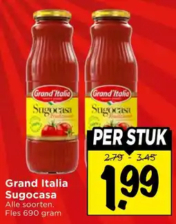 Vomar Voordeelmarkt Alle Grand Italia Sugocasa aanbieding