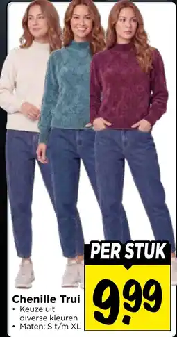 Vomar Voordeelmarkt Chenille Trui aanbieding