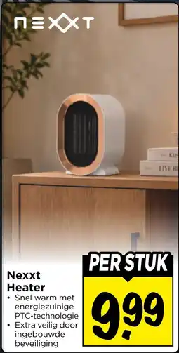 Vomar Voordeelmarkt Nexxt Heater aanbieding