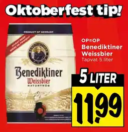 Vomar Voordeelmarkt Benediktiner Weissbier aanbieding