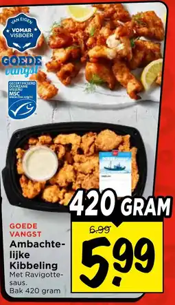 Vomar Voordeelmarkt Ambachtelijke Kibbeling aanbieding