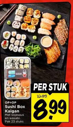 Vomar Voordeelmarkt Sushi Box Kaigan aanbieding