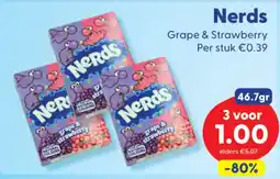Die Grenze Nerds grape & strawberry aanbieding