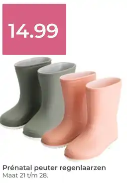 Prenatal Prénatal peuter regenlaarzen aanbieding