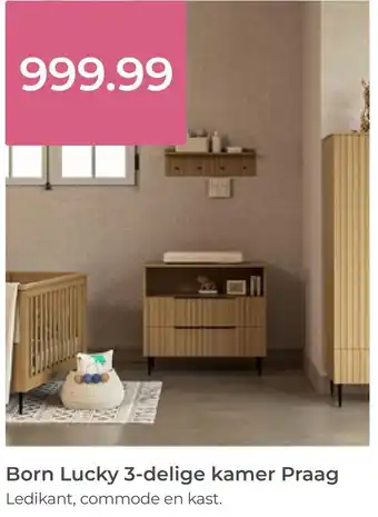 Prenatal Born Lucky 3-delige kamer Praag aanbieding