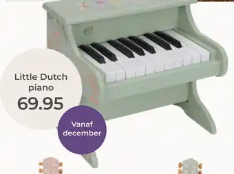 Prenatal Little Dutch piano aanbieding