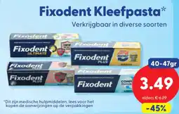 Die Grenze Fixodent Kleefpasta aanbieding