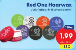 Die Grenze Red One Haarwax aanbieding