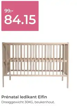 Prenatal Prénatal ledikant Elfin aanbieding