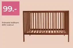 Prenatal Prénatal ledikant Elfin walnut aanbieding
