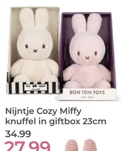 Prenatal Nijntje Cozy Miffy aanbieding