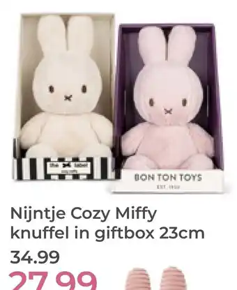 Prenatal Nijntje Cozy Miffy aanbieding