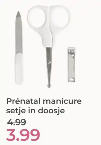 Prenatal Prénatal manicure setje in doosje aanbieding