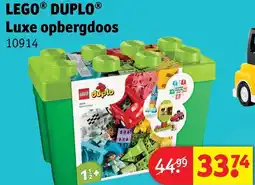 Kruidvat LEGO DUPLO Luxe opbergdoos aanbieding