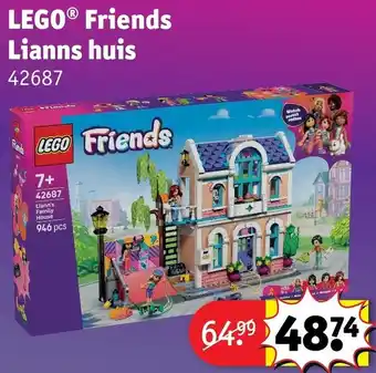Kruidvat LEGO Friends Lianns huis aanbieding