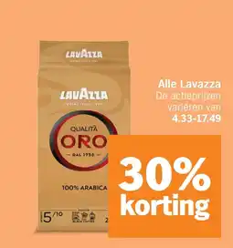 Albert Heijn Alle Lavazza aanbieding