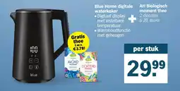 Albert Heijn Blue Home digitale waterkoker aanbieding