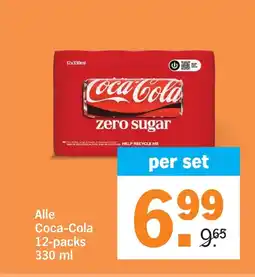 Albert Heijn Alle Coca-Cola 12-packs 330 ml aanbieding