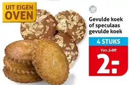Hoogvliet Gevulde koek of speculaas gevulde koek aanbieding