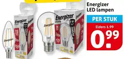Hoogvliet Energizer LED lampen aanbieding