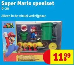 Kruidvat Super Mario speelset aanbieding